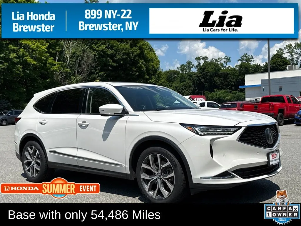 White 2023 Acura MDX Technology for sale in Brewster, NY