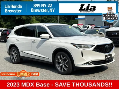 White 2023 Acura MDX Technology for sale in Brewster, NY