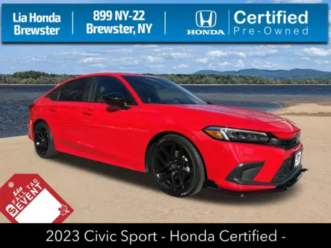 Red 2023 Honda Civic Sport for sale in Brewster, NY
