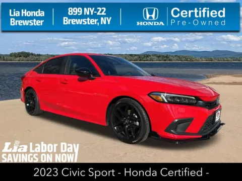 Red 2023 Honda Civic Sport for sale in Brewster, NY