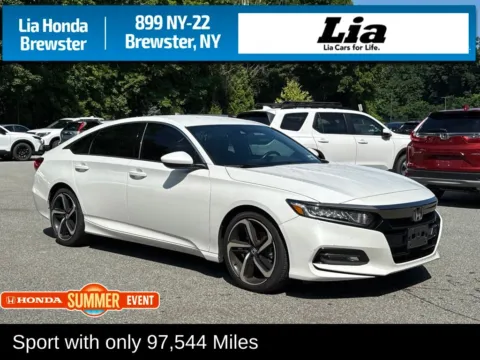 White 2019 Honda Accord Sport for sale in Brewster, NY