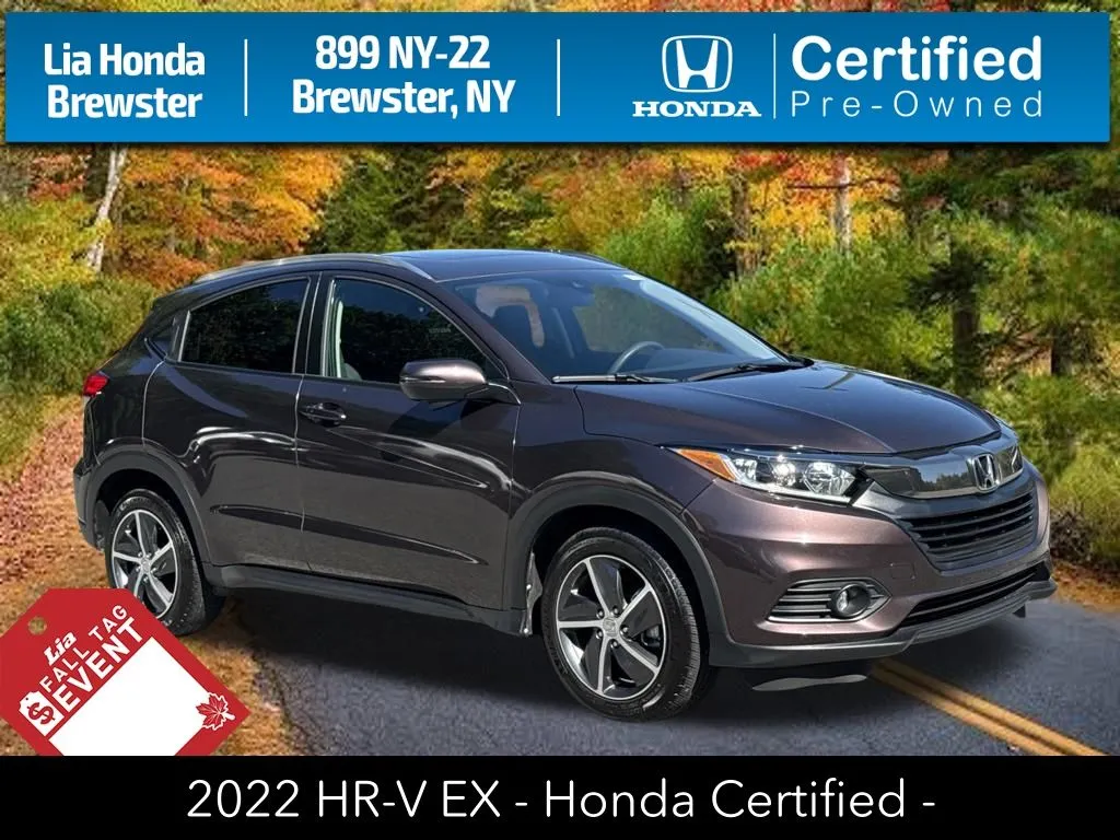Brown 2022 Honda HR-V EX for sale in Brewster, NY