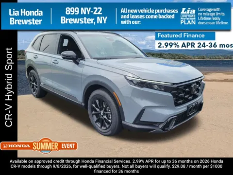 Gray 2026 Honda CR-V Hybrid Sport for sale in Brewster, NY
