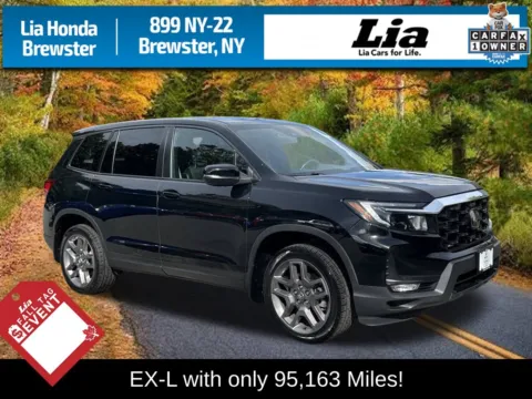 Black 2023 Honda Passport EX-L for sale in Brewster, NY