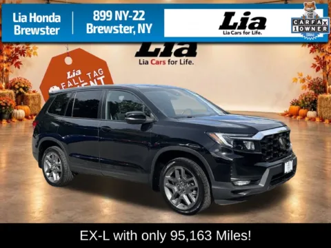 Black 2023 Honda Passport EX-L for sale in Brewster, NY