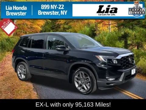 Black 2023 Honda Passport EX-L for sale in Brewster, NY