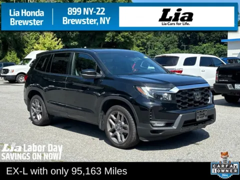 Black 2023 Honda Passport EX-L for sale in Brewster, NY
