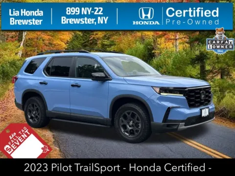 Blue 2023 Honda Pilot TrailSport for sale in Brewster, NY