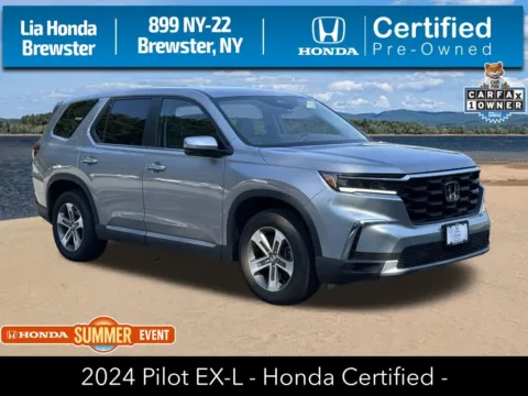 Gray 2024 Honda Pilot EX-L for sale in Brewster, NY
