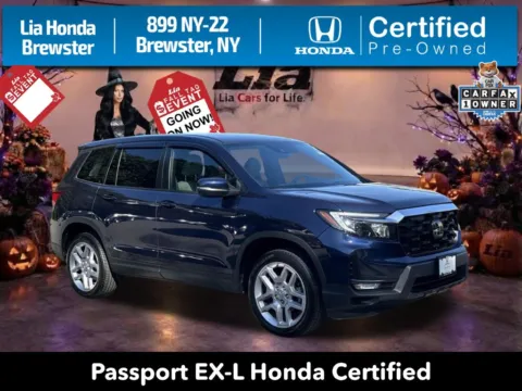 Blue 2024 Honda Passport EX-L for sale in Brewster, NY