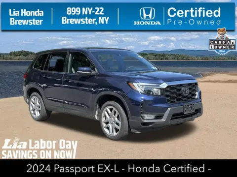 Black 2024 Honda Passport EX-L for sale in Brewster, NY