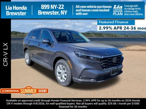 Gray 2026 Honda CR-V LX for sale in Brewster, NY