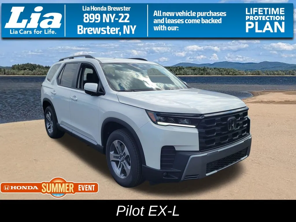 White 2026 Honda Pilot EX-L for sale in Brewster, NY