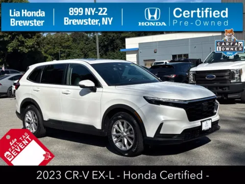 White 2023 Honda CR-V EX-L for sale in Brewster, NY