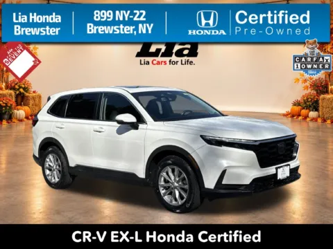 White 2023 Honda CR-V EX-L for sale in Brewster, NY