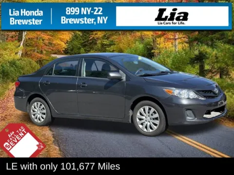 Gray 2013 Toyota Corolla LE for sale in Brewster, NY