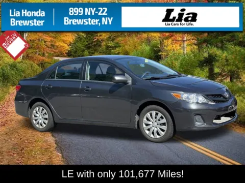 Gray 2013 Toyota Corolla LE for sale in Brewster, NY