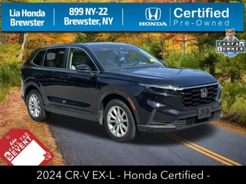 Black 2024 Honda CR-V EX-L for sale in Brewster, NY