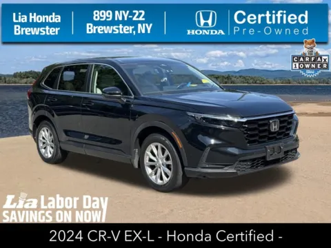 Black 2024 Honda CR-V EX-L for sale in Brewster, NY