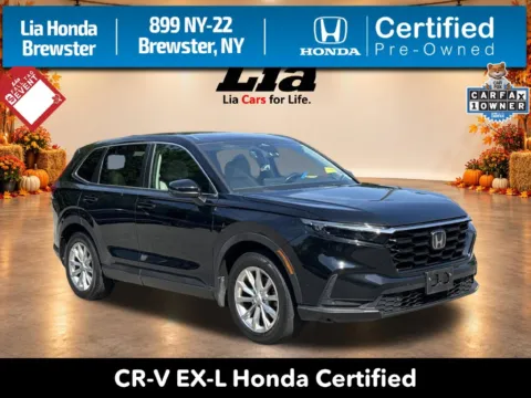 Black 2024 Honda CR-V EX-L for sale in Brewster, NY