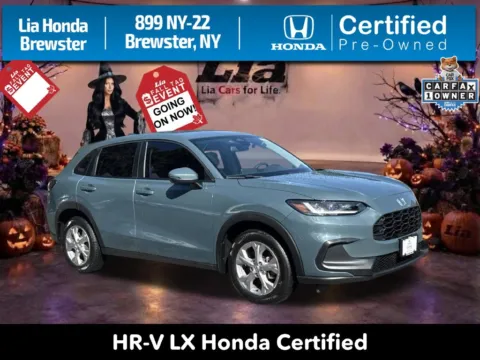 Gray 2024 Honda HR-V LX for sale in Brewster, NY