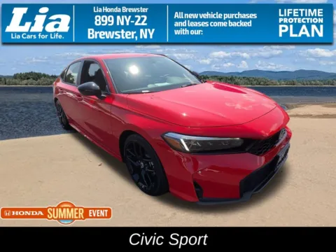 Red 2026 Honda Civic Sport for sale in Brewster, NY
