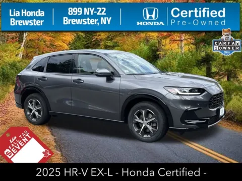 Gray 2025 Honda HR-V EX-L for sale in Brewster, NY