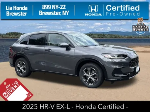 Gray 2025 Honda HR-V EX-L for sale in Brewster, NY