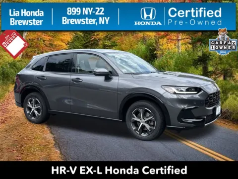 Gray 2025 Honda HR-V EX-L for sale in Brewster, NY