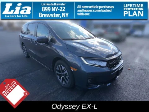 Blue 2026 Honda Odyssey EX-L for sale in Brewster, NY
