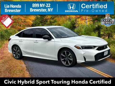White 2026 Honda Civic Hybrid Sport Touring for sale in Brewster, NY