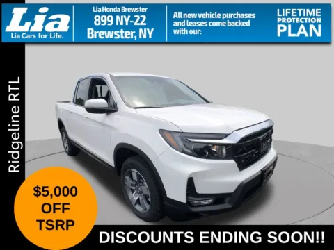White 2026 Honda Ridgeline RTL for sale in Brewster, NY