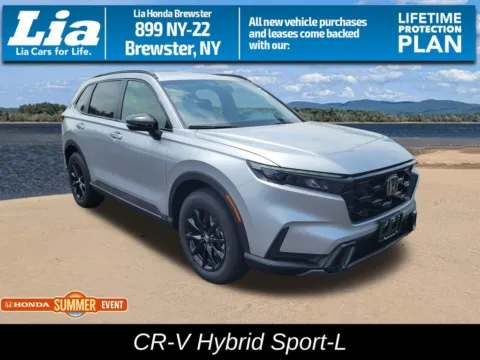 Silver 2026 Honda CR-V Hybrid Sport-L for sale in Brewster, NY