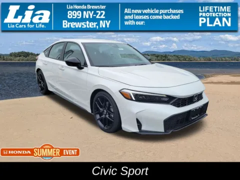 White 2026 Honda Civic Sport for sale in Brewster, NY
