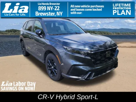 Gray 2026 Honda CR-V Hybrid Sport-L for sale in Brewster, NY