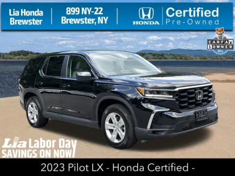 Black 2023 Honda Pilot LX for sale in Brewster, NY