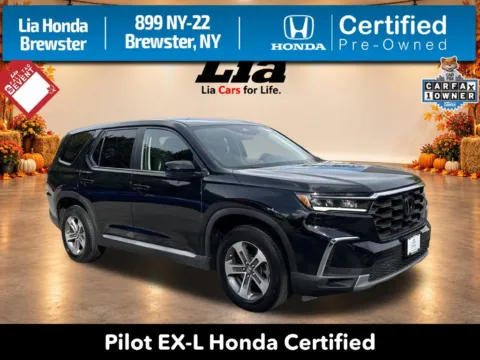 Black 2024 Honda Pilot EX-L for sale in Brewster, NY