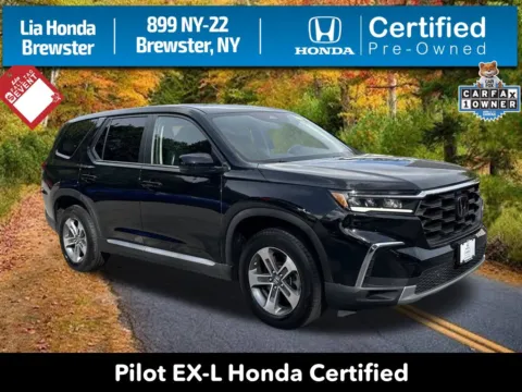 Black 2024 Honda Pilot EX-L for sale in Brewster, NY