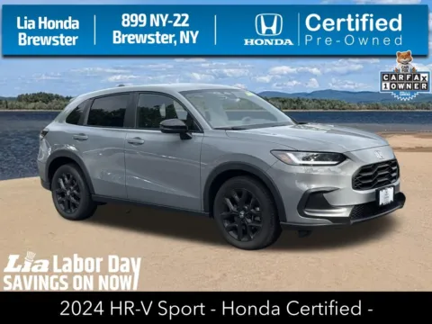 Gray 2024 Honda HR-V Sport for sale in Brewster, NY
