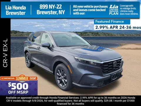 Gray 2026 Honda CR-V EX-L for sale in Brewster, NY