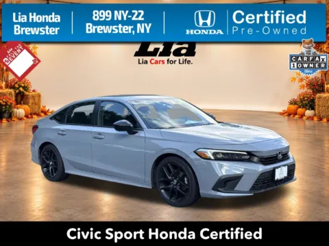 Gray 2024 Honda Civic Sport for sale in Brewster, NY
