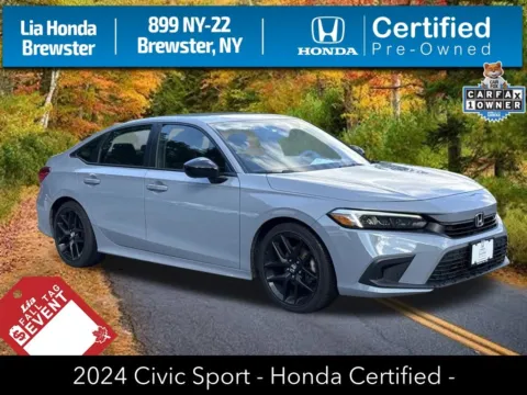 Gray 2024 Honda Civic Sport for sale in Brewster, NY