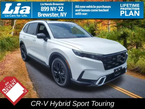 White 2026 Honda CR-V Hybrid Sport Touring for sale in Brewster, NY
