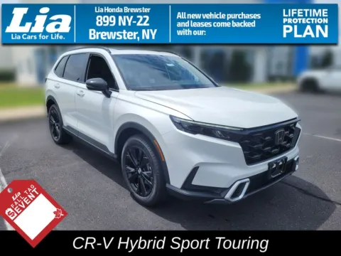 White 2026 Honda CR-V Hybrid Sport Touring for sale in Brewster, NY
