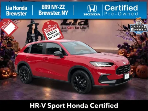 Red 2024 Honda HR-V Sport for sale in Brewster, NY