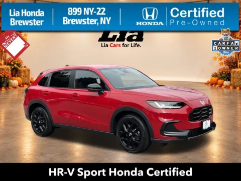 Red 2024 Honda HR-V Sport for sale in Brewster, NY