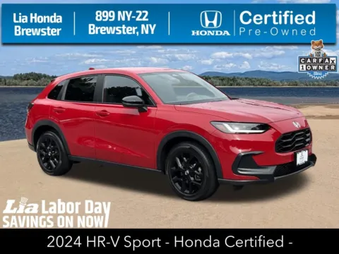 Red 2024 Honda HR-V Sport for sale in Brewster, NY