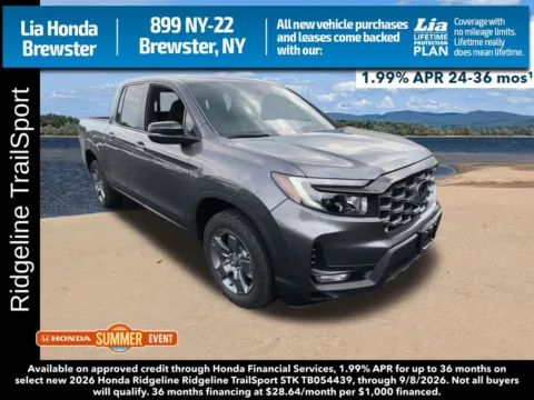 Gray 2026 Honda Ridgeline TrailSport for sale in Brewster, NY