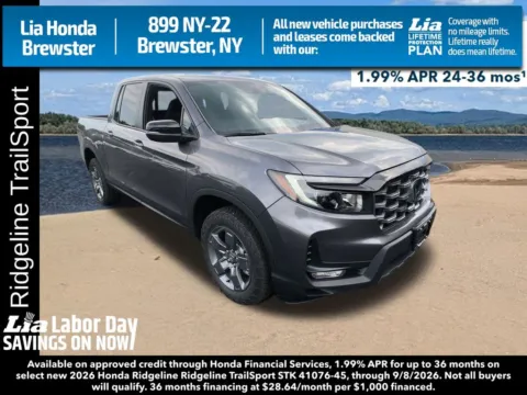 Gray 2026 Honda Ridgeline TrailSport for sale in Brewster, NY