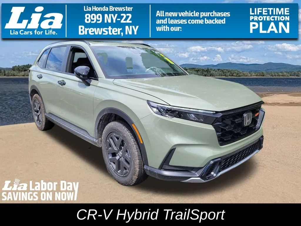 Green 2026 Honda CR-V Hybrid TrailSport for sale in Brewster, NY